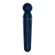 Вібромасажер Satisfyer Planet Wand-er Blue/Rosegold, дуже потужний, бездротовий