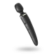 Вібромасажер Satisfyer Wand-er Woman (Black/Gold), водонепроникний, потужний, розмір XXL