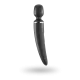 Вібромасажер Satisfyer Wand-er Woman (Black/Gold), водонепроникний, потужний, розмір XXL