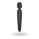 Вібромасажер Satisfyer Wand-er Woman (Black/Gold), водонепроникний, потужний, розмір XXL