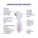 Вібромасажер Satisfyer Wand-erful з вакуумною кліторальною стимуляцією