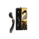 Вибромассажер Shunga Zoa Black, двусторонний