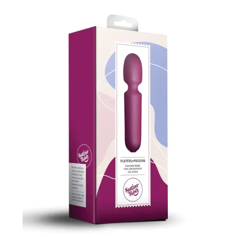 Вибромассажер SugarBoo Playful Passion, небольшой размер, питание от батареек (в комплекте)