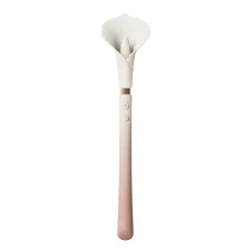 Розкішний вібромасажер Zalo – Calla Blossom Pink, двосторонній, 2 мотори