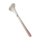 Роскошный вибромассажер Zalo – Calla Blossom Pink, двусторонний, с 2 моторами