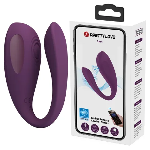 Вібростимулятор - Pretty Love Aari Stimulator Purple