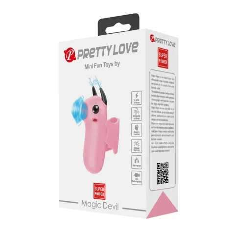 Вібростимулятор PRETTY LOVE MAGIC DEVIL, 10 thrusting settings 1 electric shock function