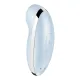 Вібростимулятор-пульсатор Satisfyer Tap & Climax 2 Blue, ефект постукування пальцем