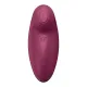 Вібростимулятор-пульсатор Satisfyer Tap & Climax 2 Red, ефект постукування пальцем