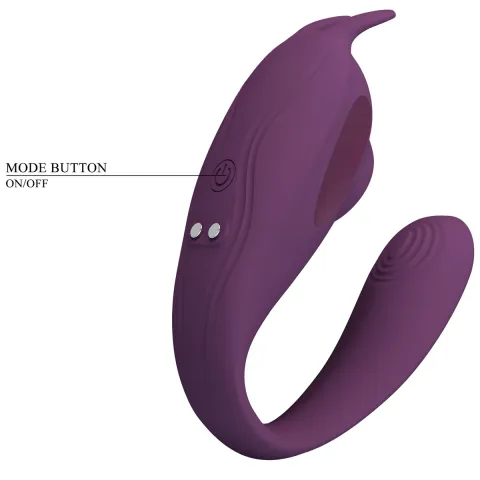 Вібростимулятор - Pretty Love Shey Stimulator Purple