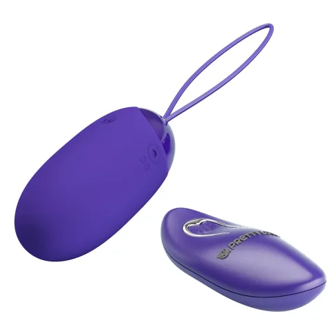 Вибратор-яйцо — Pretty Love Berger-Youth Wireless Egg Blue