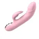 Вибратор с вращением и толчками — Finger Thrusting Vibrator Michelle, розовый
