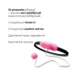 Виброяйце Adrien Lastic Playball для стимуляції точки А, з турборежимом, кріплення до ноги