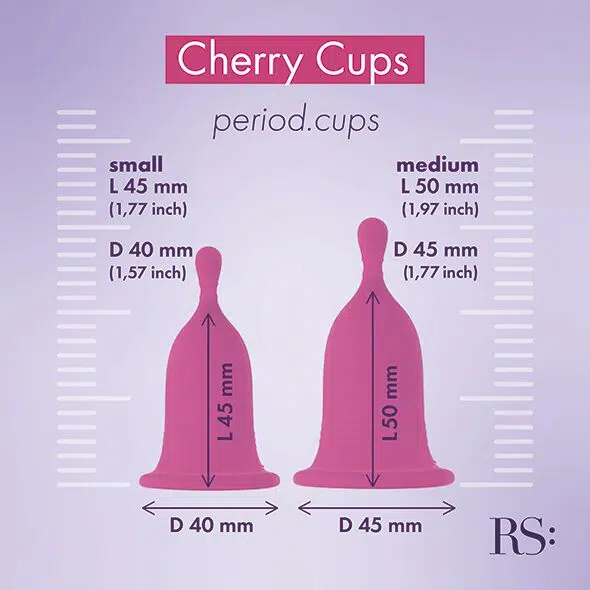 Менструальна чаша RIANNE S Femcare Cherry Cup – розміри та особливості