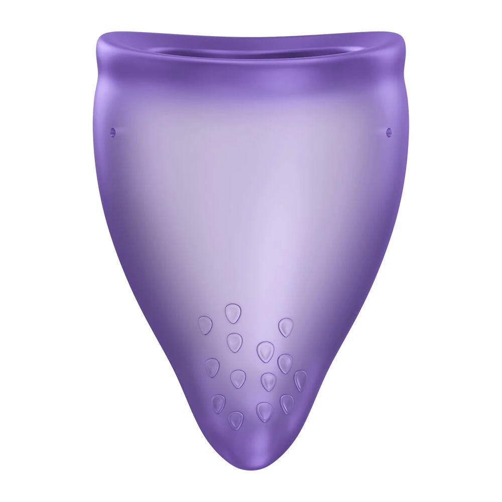 Менструальна чаша Fun Factory FUN CUP SIZE A Black Currant, багаторазова, діаметр 4 см, об’єм 20 мл