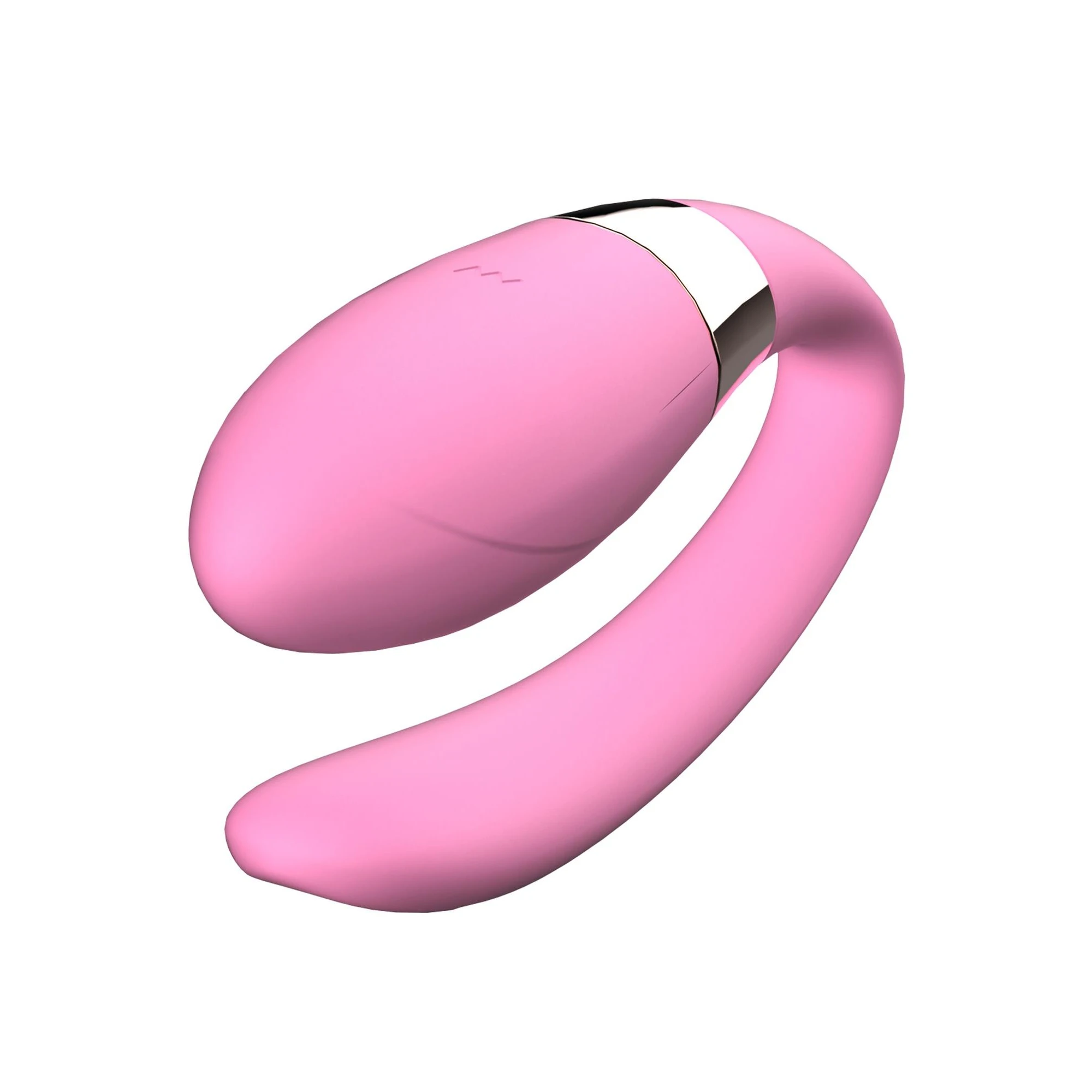 Вибратор для пар - V-Vibe Pink, USB, Remote Control