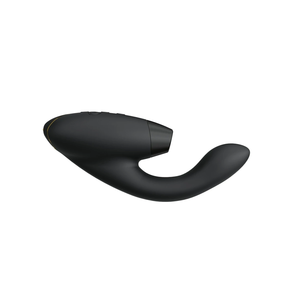 Подвійний вакуумний кліторальний стимулятор Womanizer Duo 2 Black