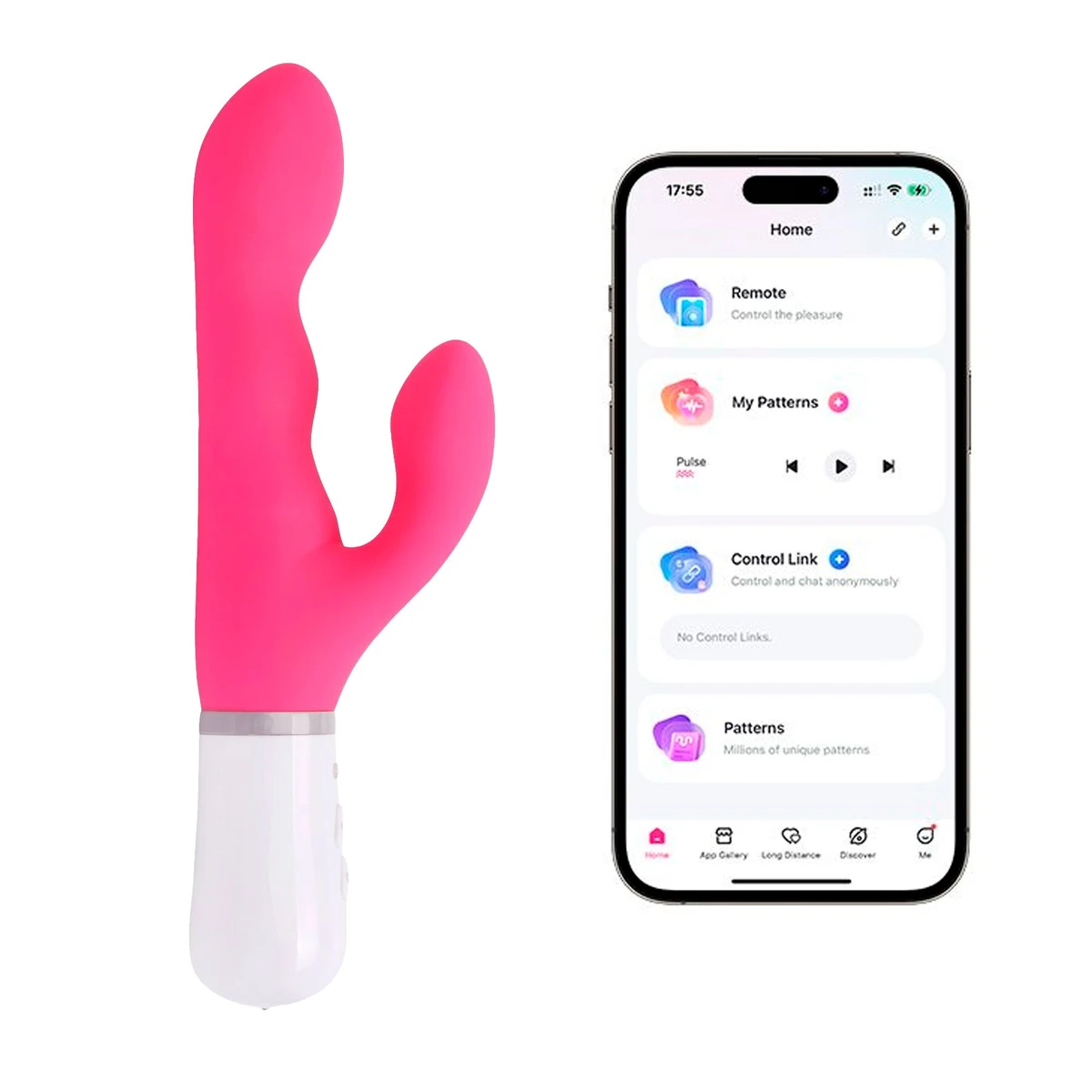 Интерактивная анатомия смарт-вибратора Lovense Nora